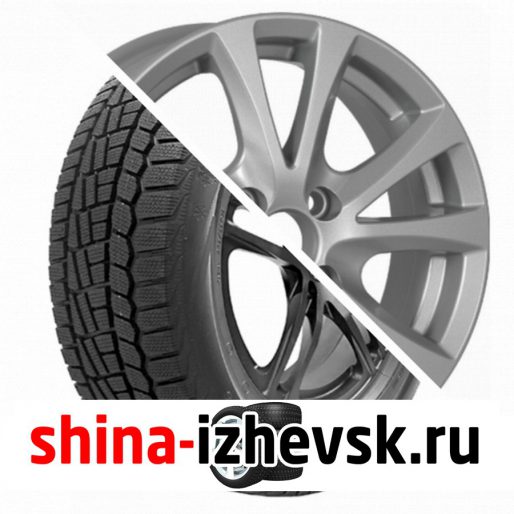 Колесо в сборе Viatti Brina зима (V-521) 185/65 R15 T 88 + NEO 509 6xR15 4×100 ET45 DIA54.1 Серебристый в Ижевске